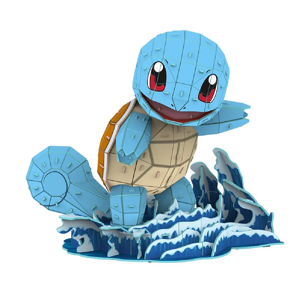 4D Build Multicolore Puzzle 3D 177 Pièces Carapuce Pokémon - Image 4