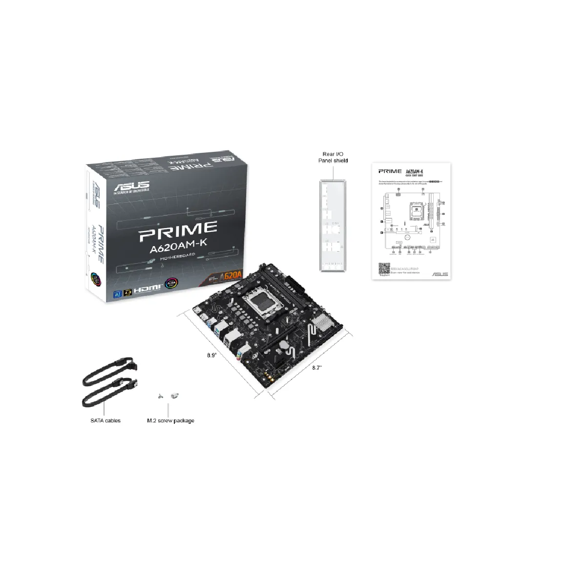 ASUS PRIME A620AM K - vue 7