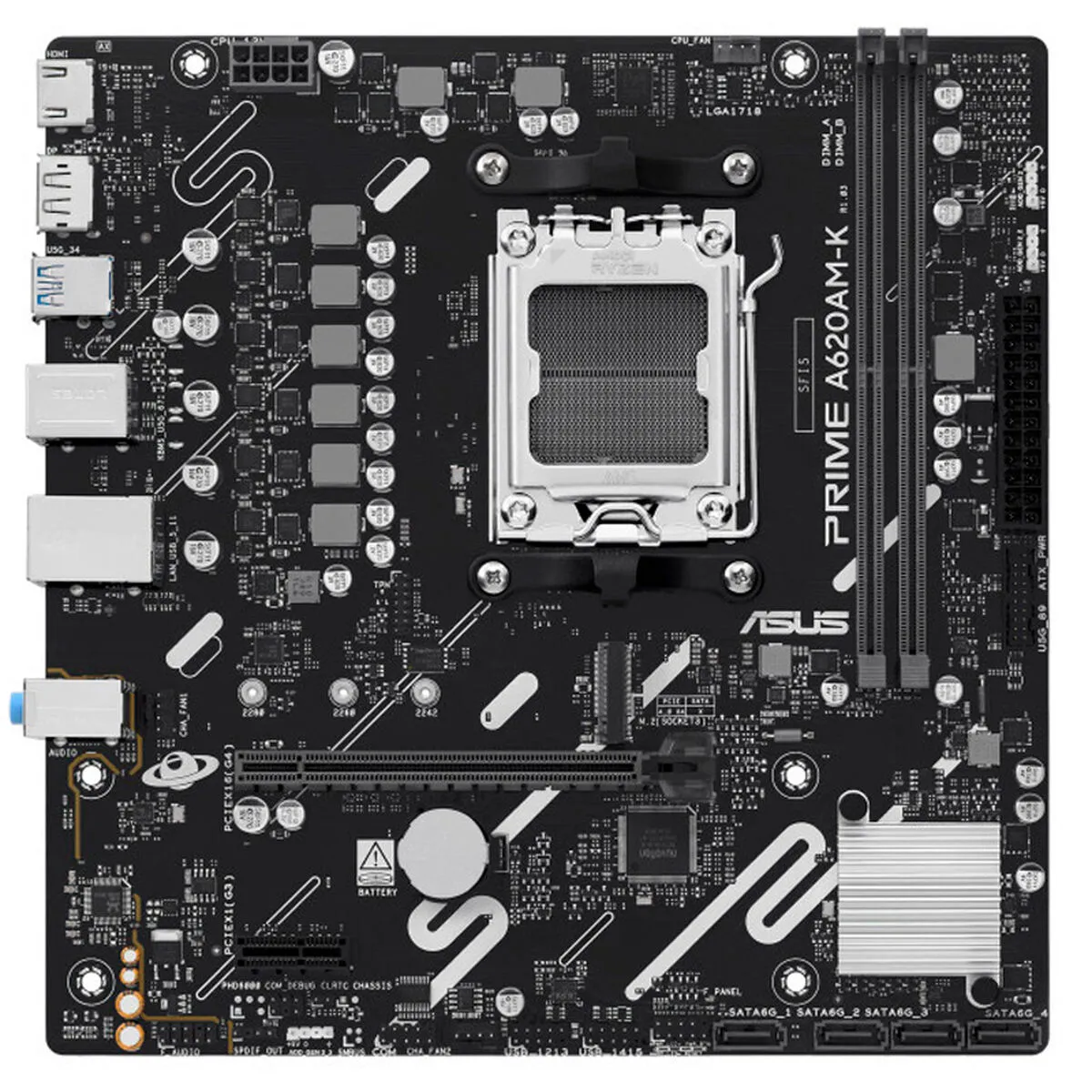 ASUS PRIME A620AM K - vue 7