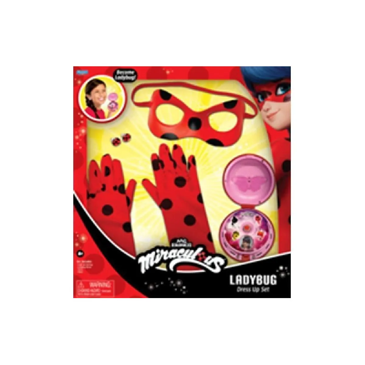 Set de transformation Deluxe - BANDAI - Miraculous - P50619 - Ladybug