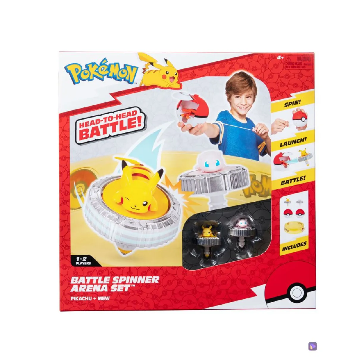 Pack Arène Avec 2 Spinners Inclus Bandai La Boite - vue 6