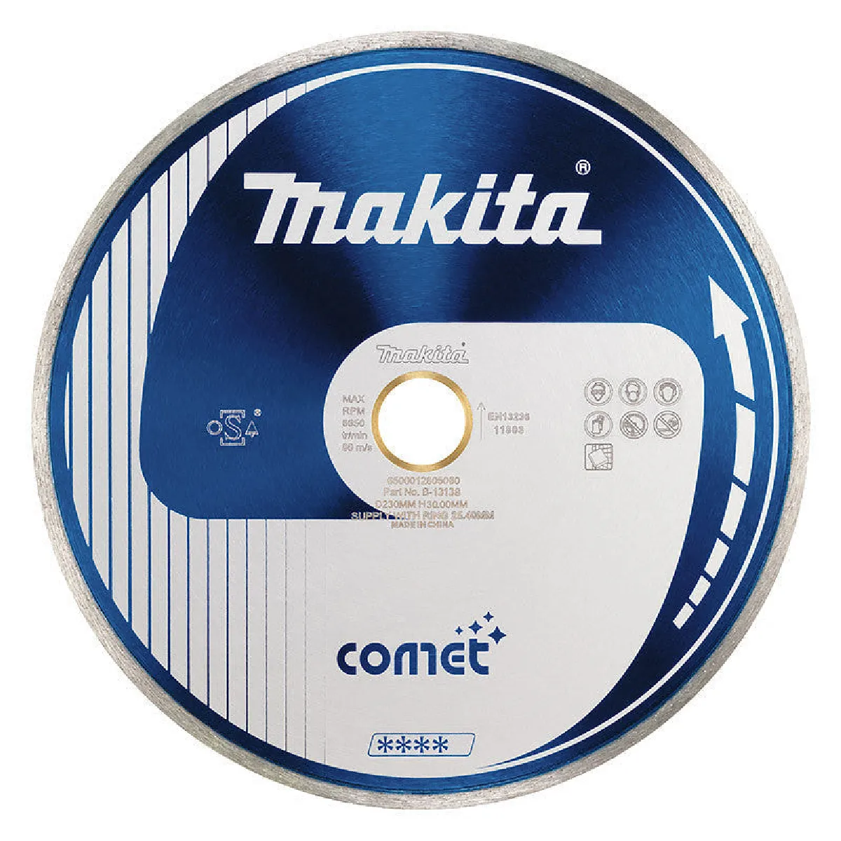 Disque diamant Comet MAKITA B 13138 230 mm - vue 2