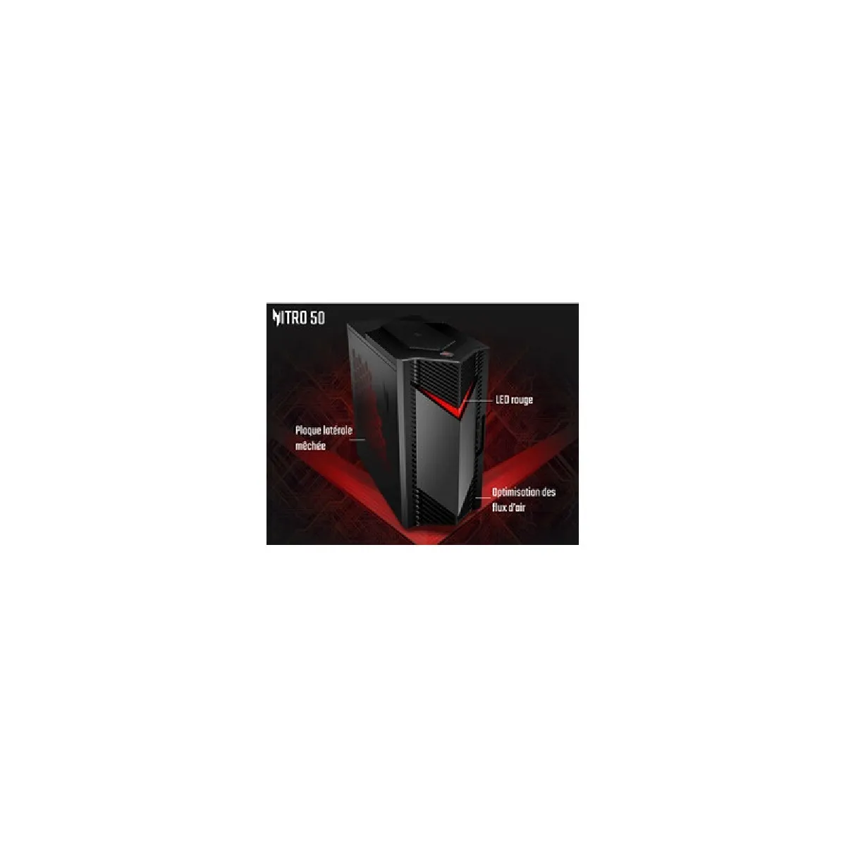 Unité Centrale Acer NITRO 50 N50 656 I5 16 1 5060