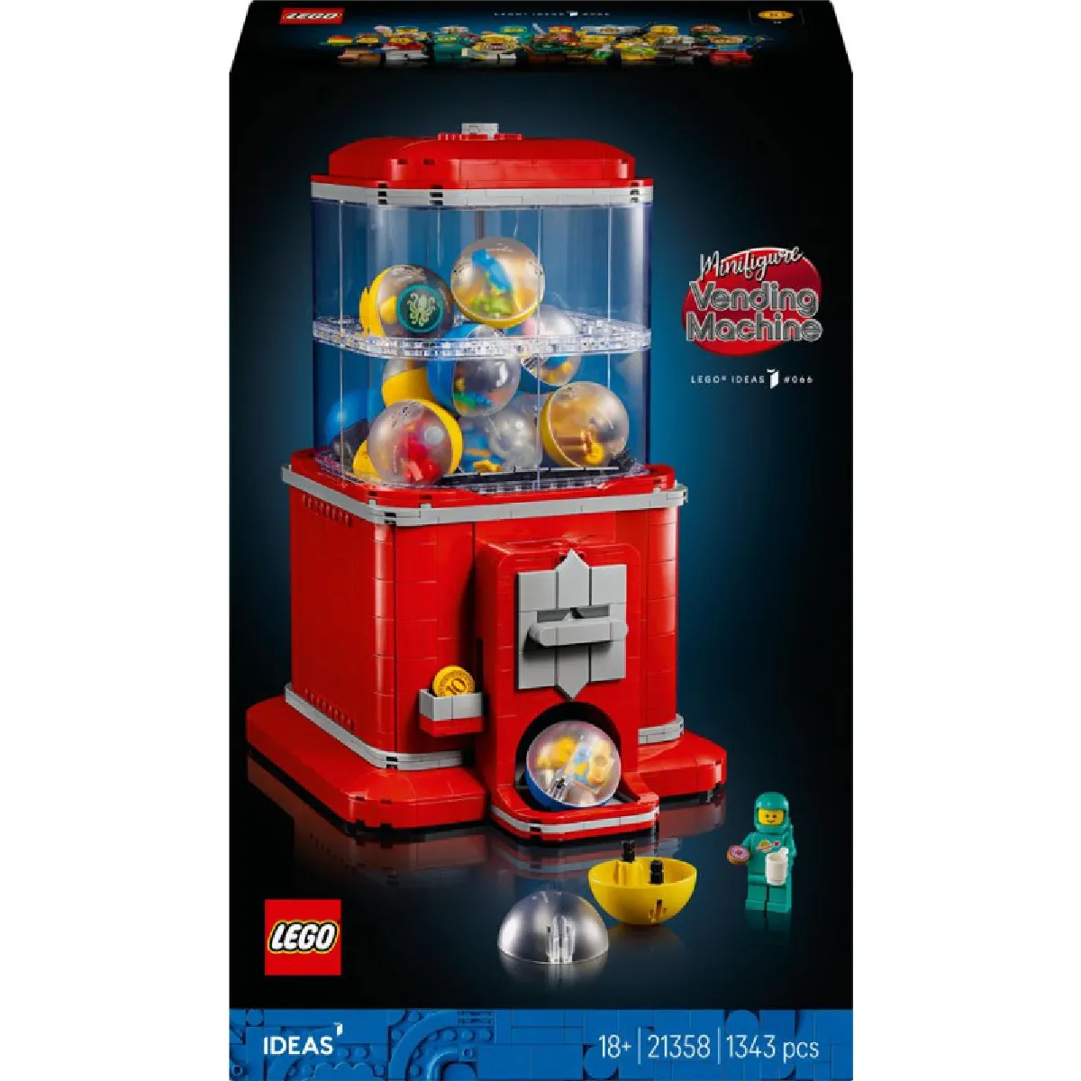 LEGO® Ideas 21358 Le distributeur de minifigurines Exclusivité Fnac - vue 2