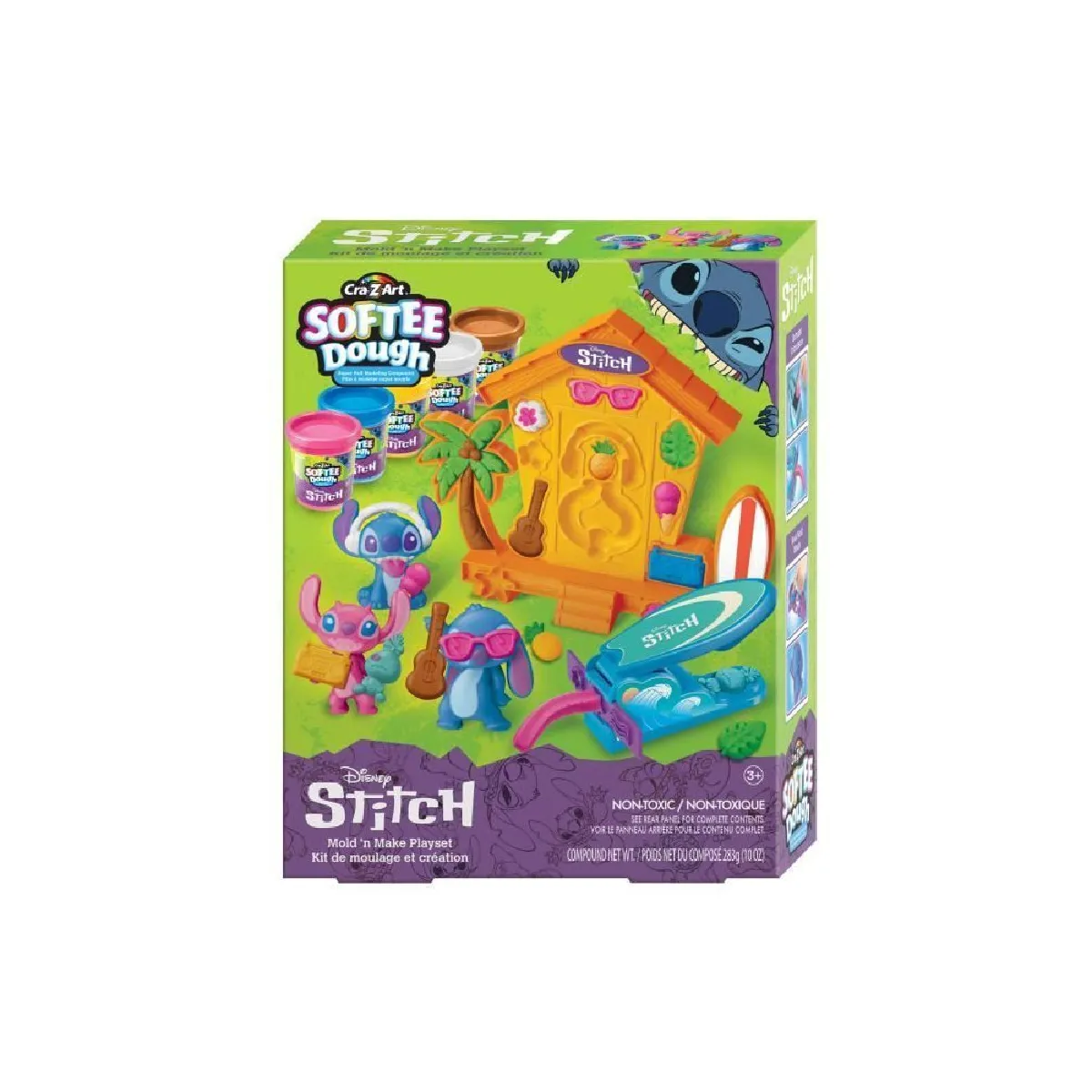 Lexibook Kit pâte à modeler Stitch - Multicolore