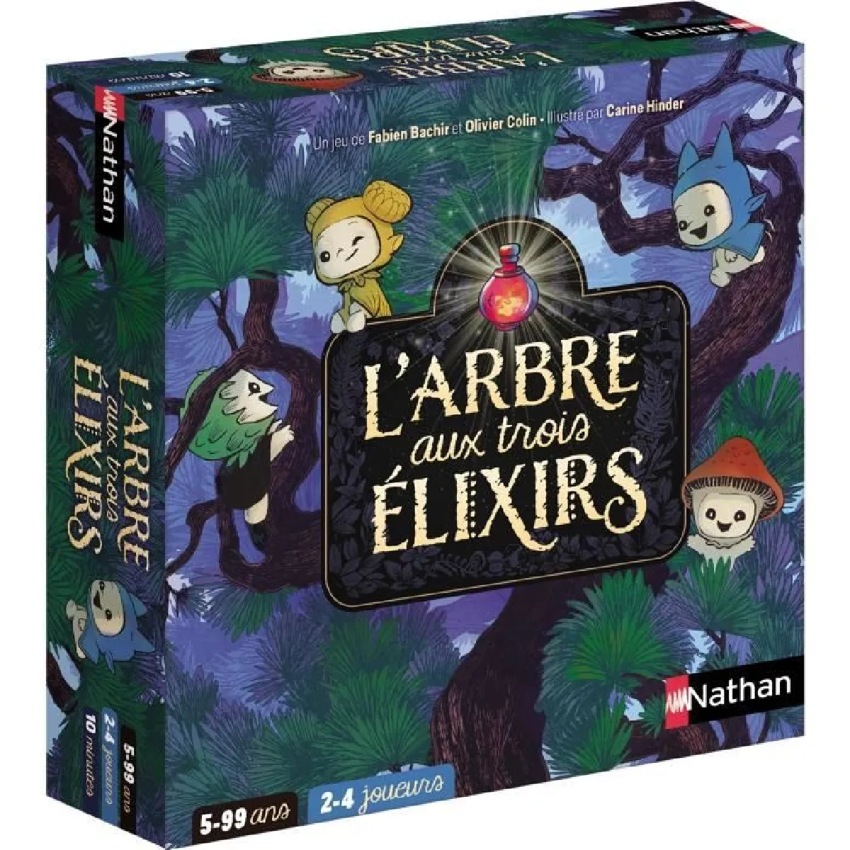 Jeu De Stratégie Nathan 1130600200 – L'arbre Aux Trois Élixirs Pour 2 À 4 Joueurs - vue 7