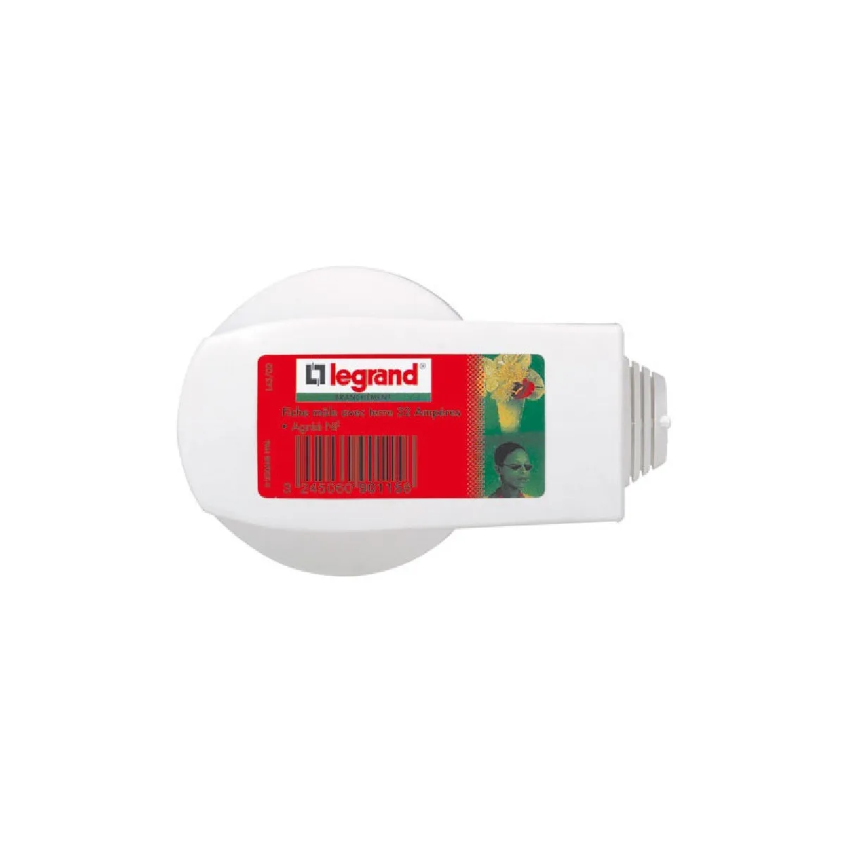 Legrand Blanc Fiche Male 2P+T 32A 7360W Vrac - 090115