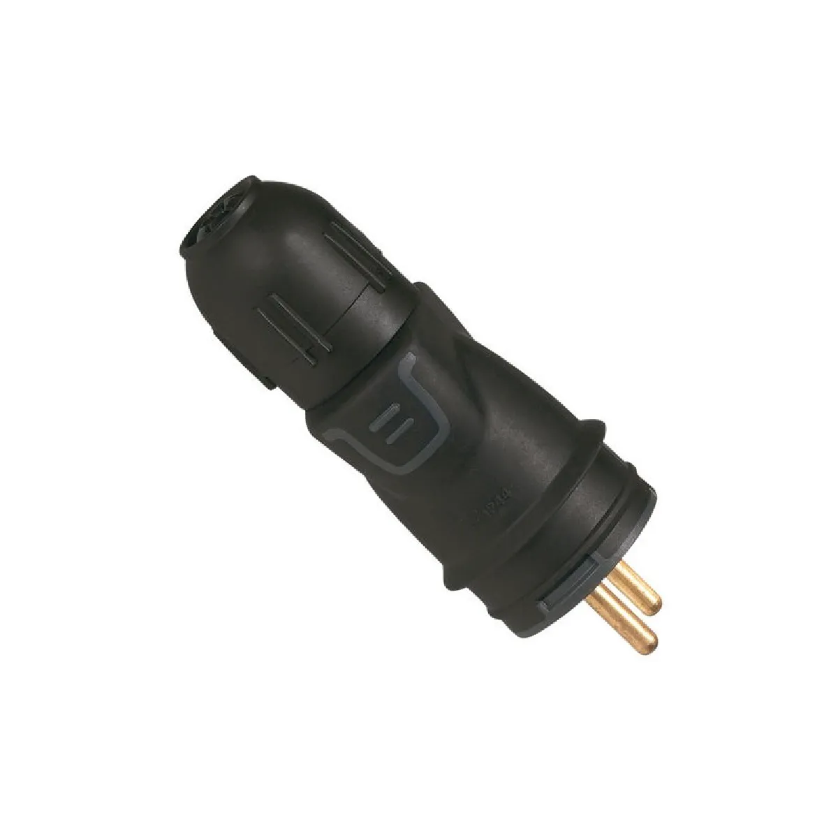 Legrand Fiche Male 2P+T Caoutch.automat. Vrac - 050110