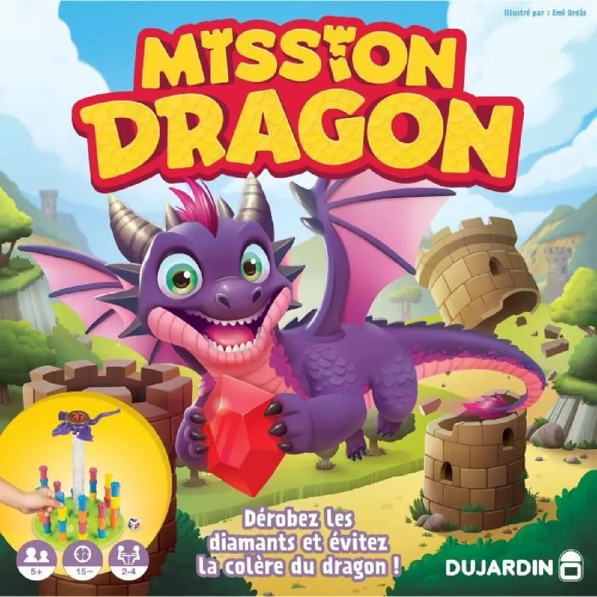 Dujardin Jeu De Stratégie Mission Dragon - Image 4