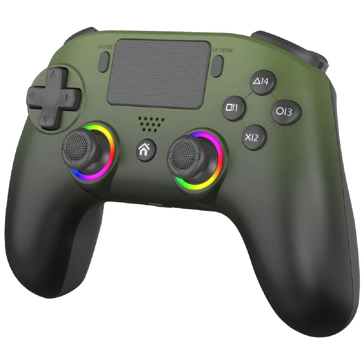 SUBSONIC Manette  Wireless Controller LED Vert militaire pour PS5
