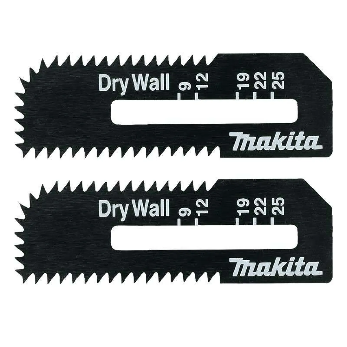 Lot de 2 lames plaque de plâtre MAKITA B 49703 pour DSD180 - vue 2