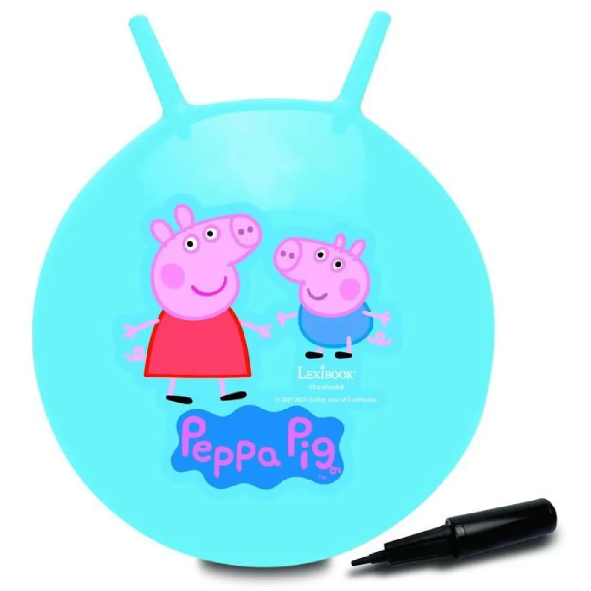 Lexibook Ballon sauteur Peppa Pig - Bleu