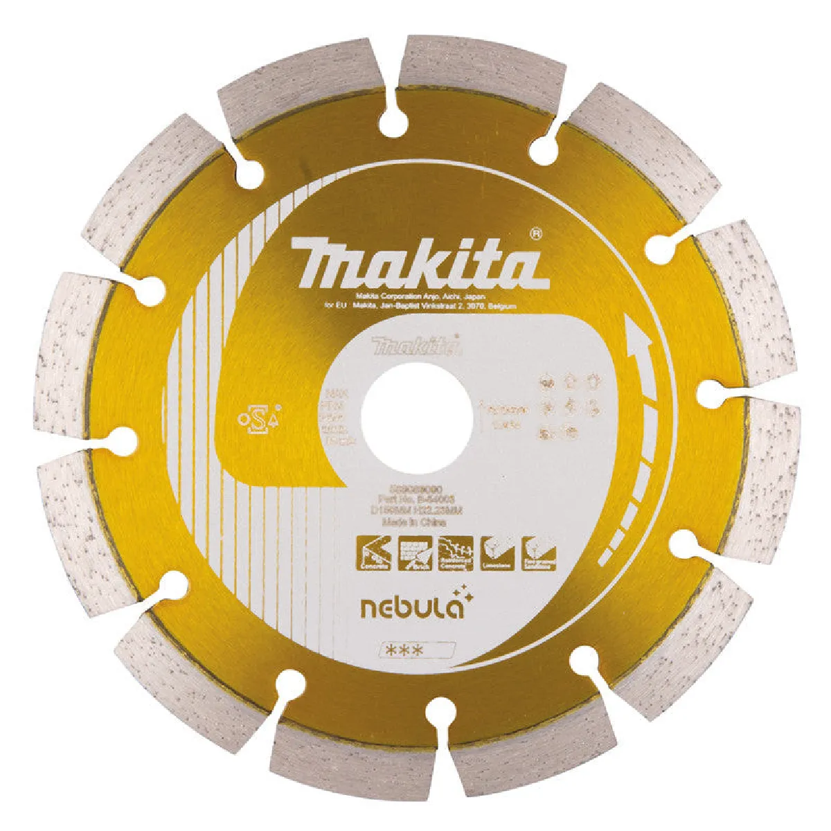 Disque diamant Nebula 150 LASER MAKITA B 54003 Ø 150 mm - vue 2