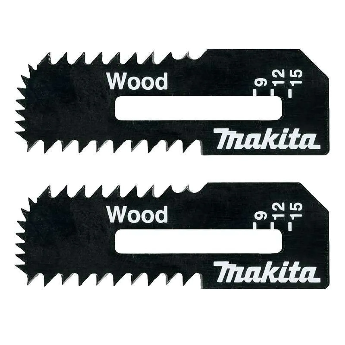 Lot de 2 Lames bois MAKITA B 49719 pour DSD180 - vue 2