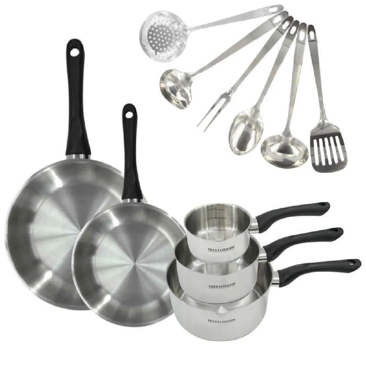 Fackelmann Batterie De Cuisine Inox