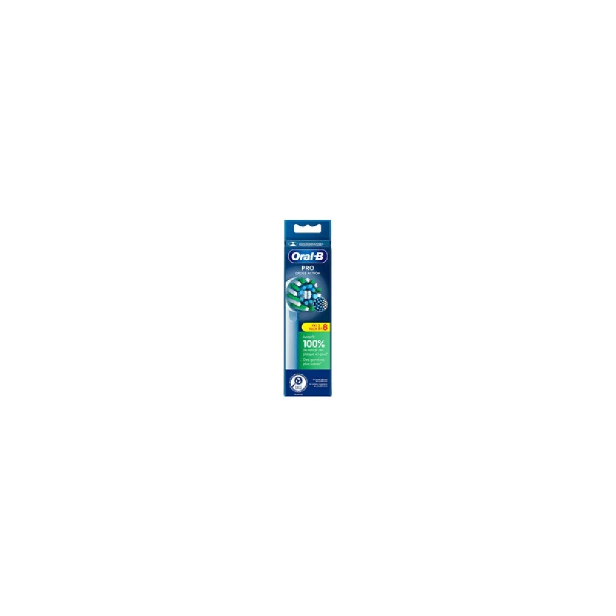 Brossette Dentaire Cross Action X8 X filaments Oral B Le Lot De 8 Brossettes - vue 7