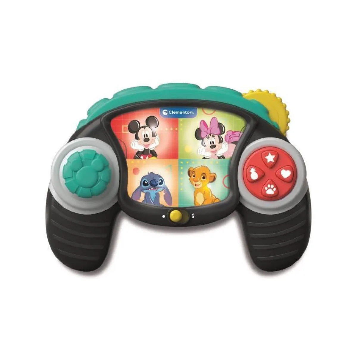 Clementoni Baby Disney Controller Joystick pour Enfants 12 avec Sons et lumières Jeu éducatif imitatif de la Petite enfance stimule la manualité et Le développement cognitif 17497 - vue 2