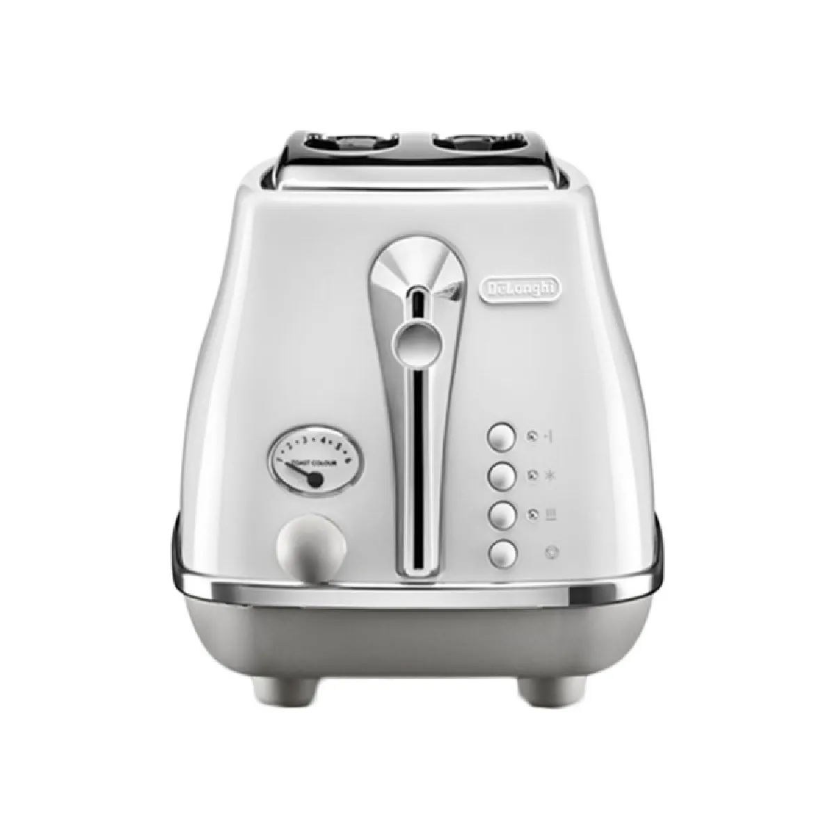 Grille-Pain De'Longhi CTOC2103.W – 900 W, 2 Fentes, 6 Niveaux de Brunissage - vue 3