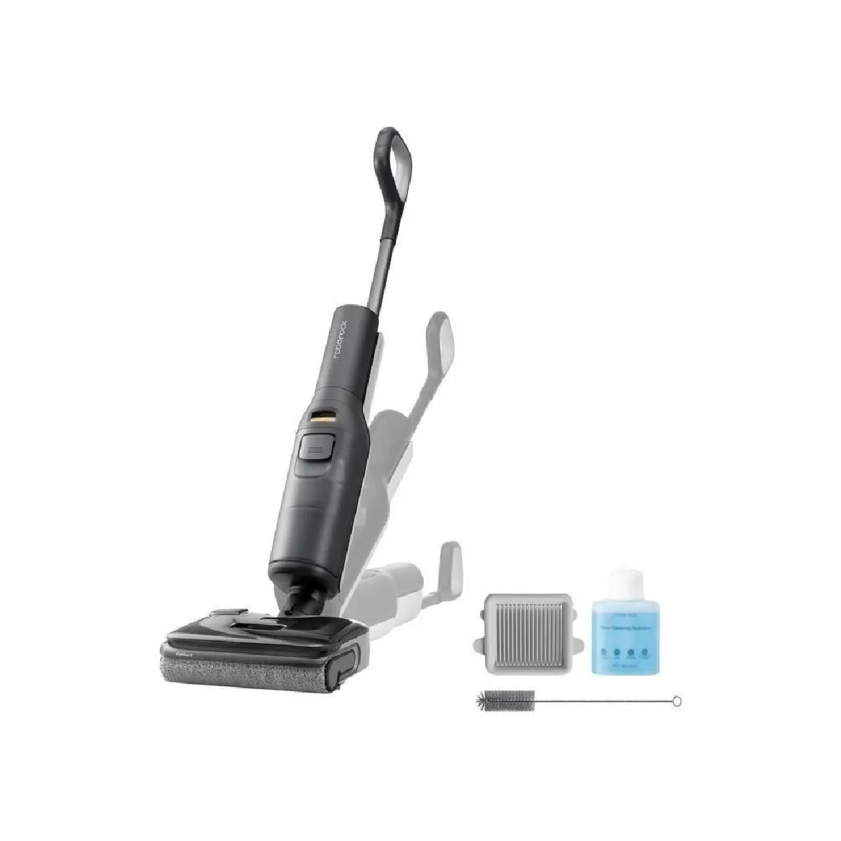 Roborock Noir/Blanc F25 - Balai Aspirateur Laveur 2-En-1 - Et