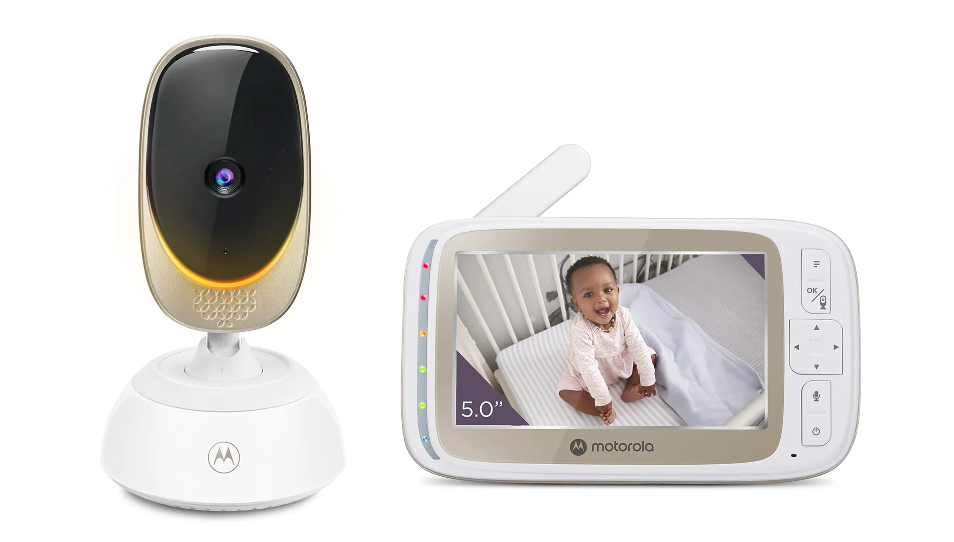 Motorola Moniteur vidéo Wi-fi - VM85 - 5 - 300 m - Connecté - Ecran - Infrarouge