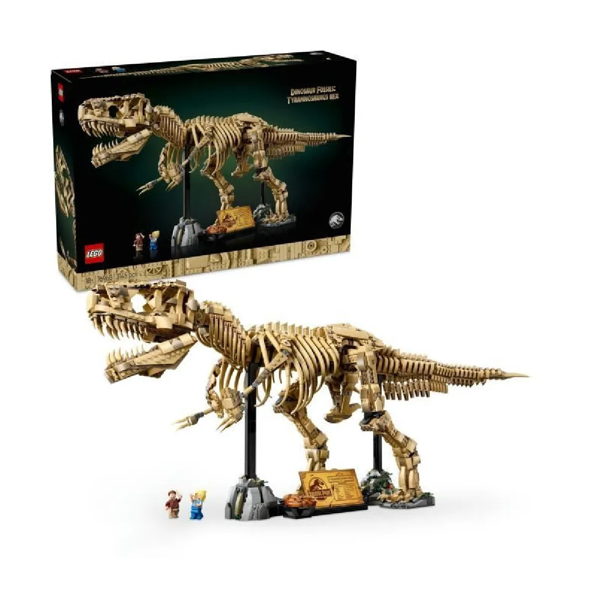 LEGO Jurassic World 76968 Les Fossiles de Dinosaures : le Tyrannosaurus Rex - Pour Adulte
