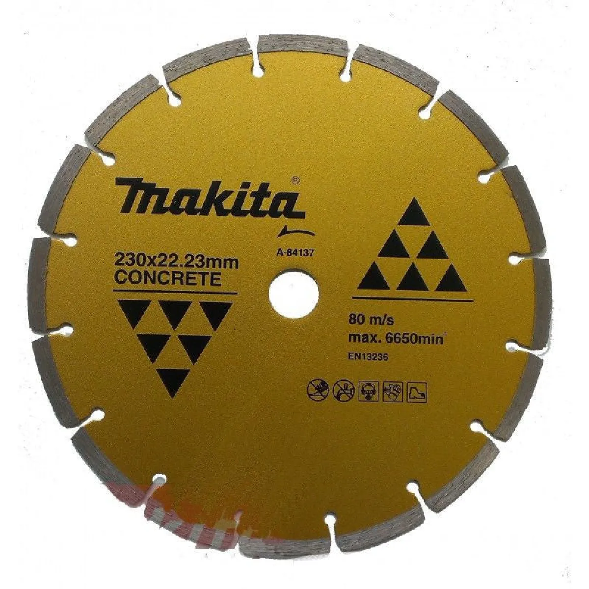 Disque diamant segmenté Makita Nebula 230 mm - vue 3