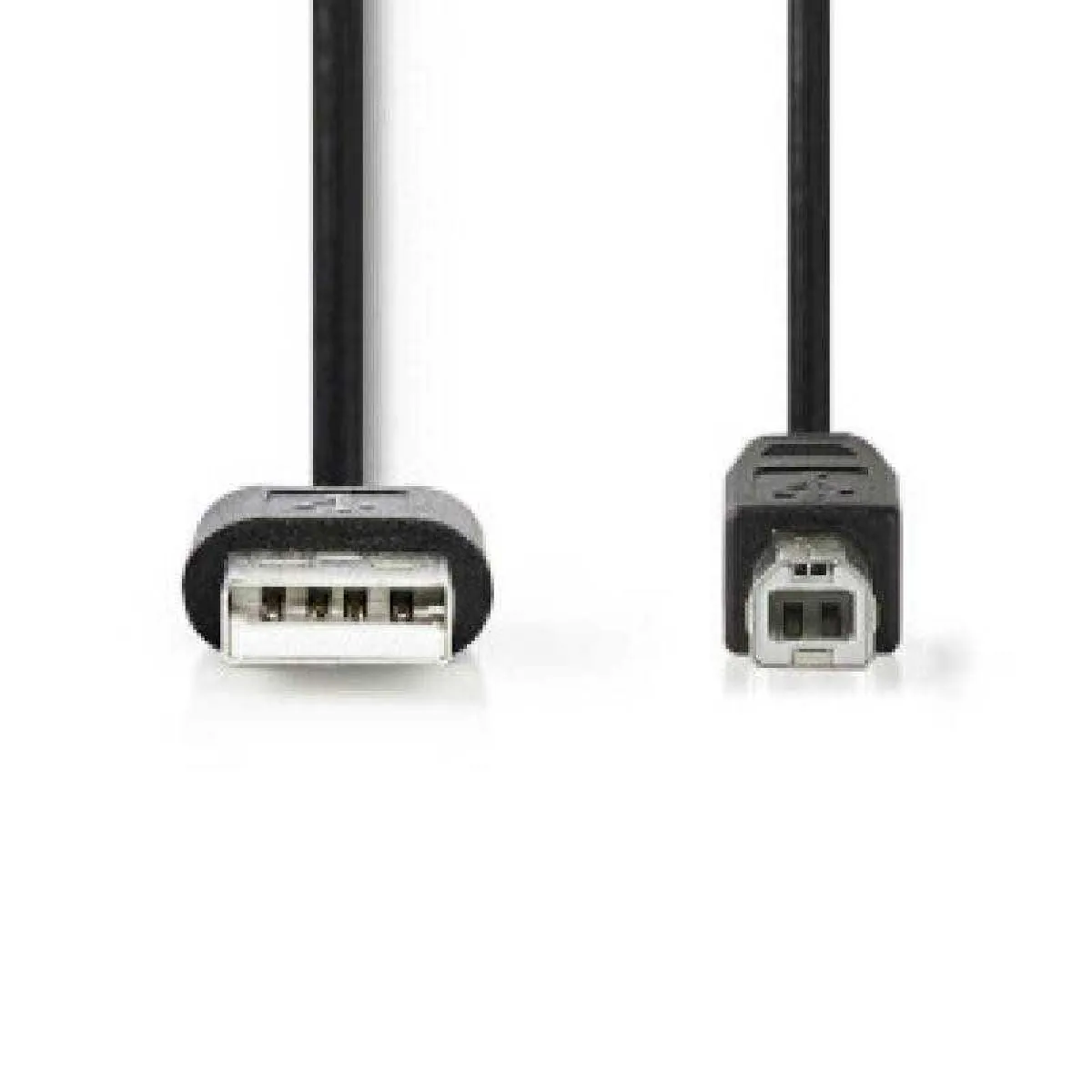 Nedis Noir Ccgl60101bk20 Câble Usb Usb 2.0 2 M Usb A Usb B - Neuf - Image 3