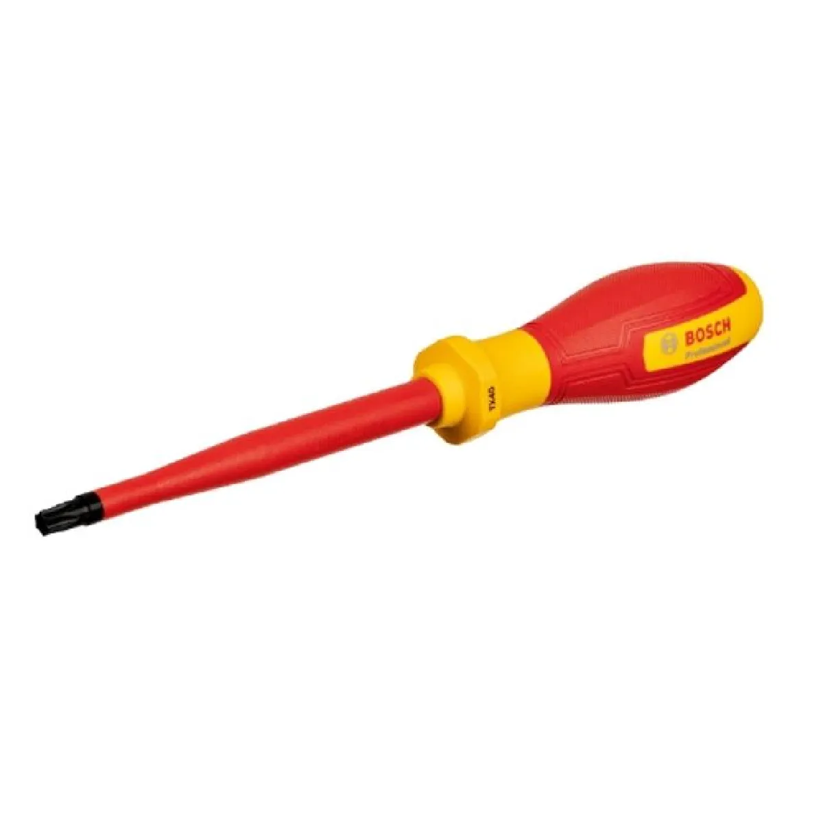 Tournevis VDE - BOSCH - TX40x125 - Isolé jusqu'a 1000 V -  Élastomere thermoplastique - A...