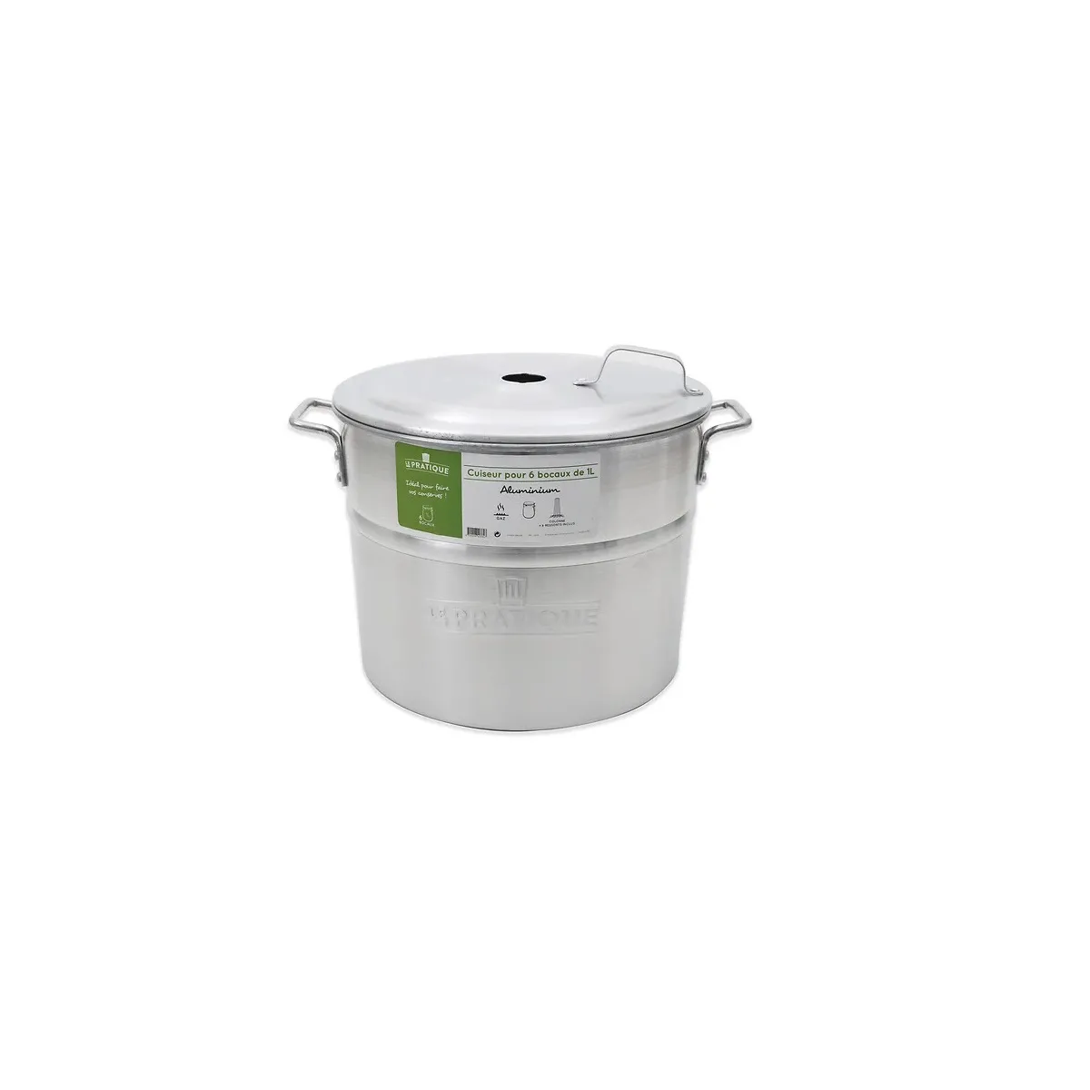 Le Pratique Cuiseur 25 litres 6 bocaux Le Pratique Le Pratique