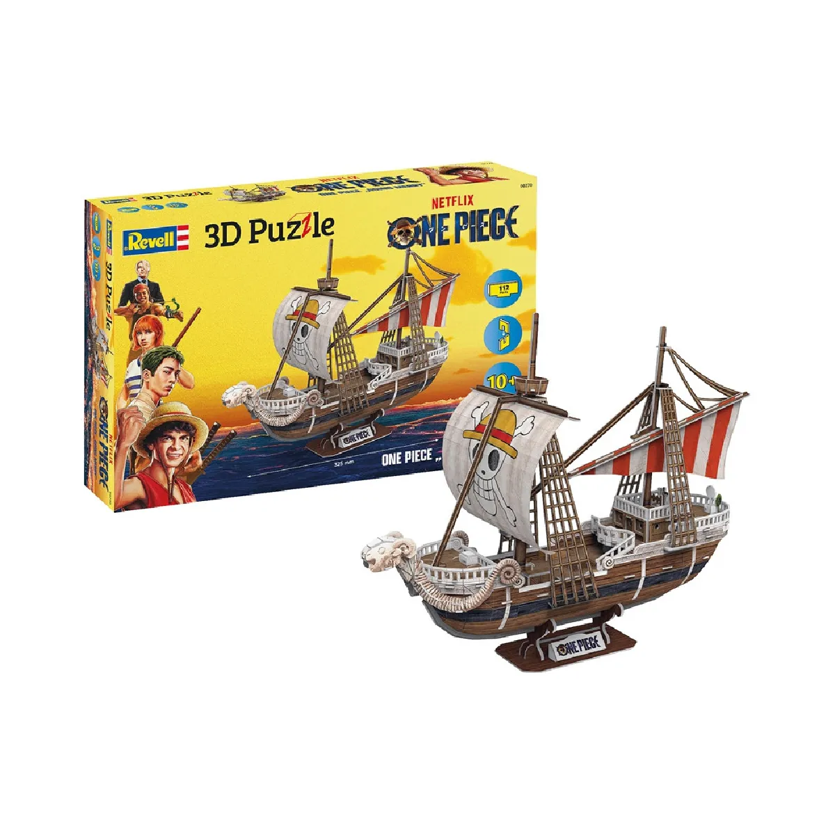 Revell Puzzle 3D Vogue Merry One Piece - 112 pièces