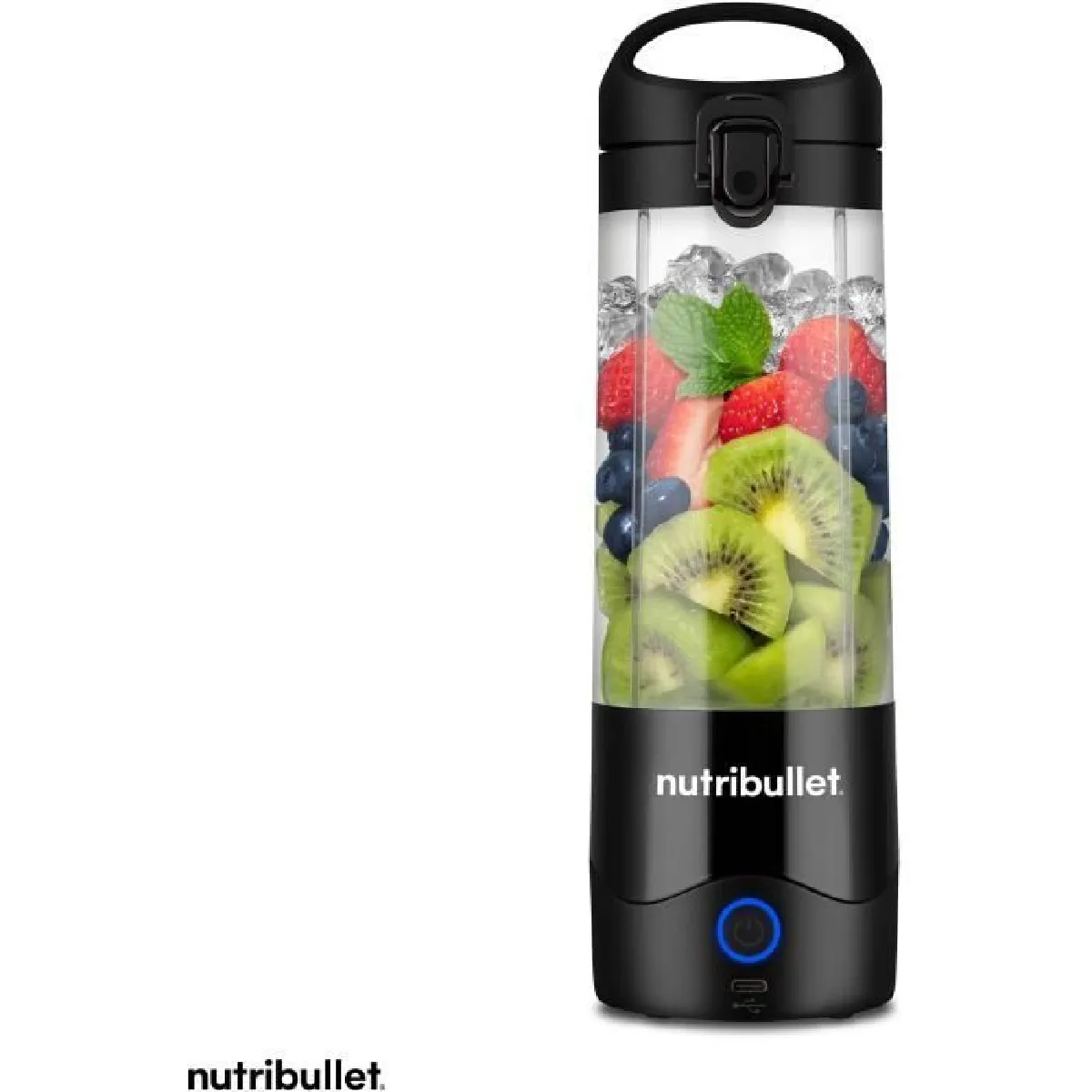 Nutribullet Noir Blender Portable - Nbp003b - 100 W - 475 Ml - Sans Bpa - Image 7