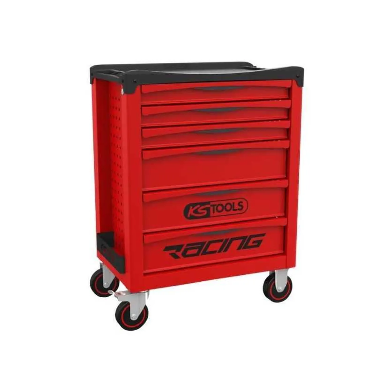 Ks Tools Rouge Servante D'atelier Racing - 6 Tiroirs