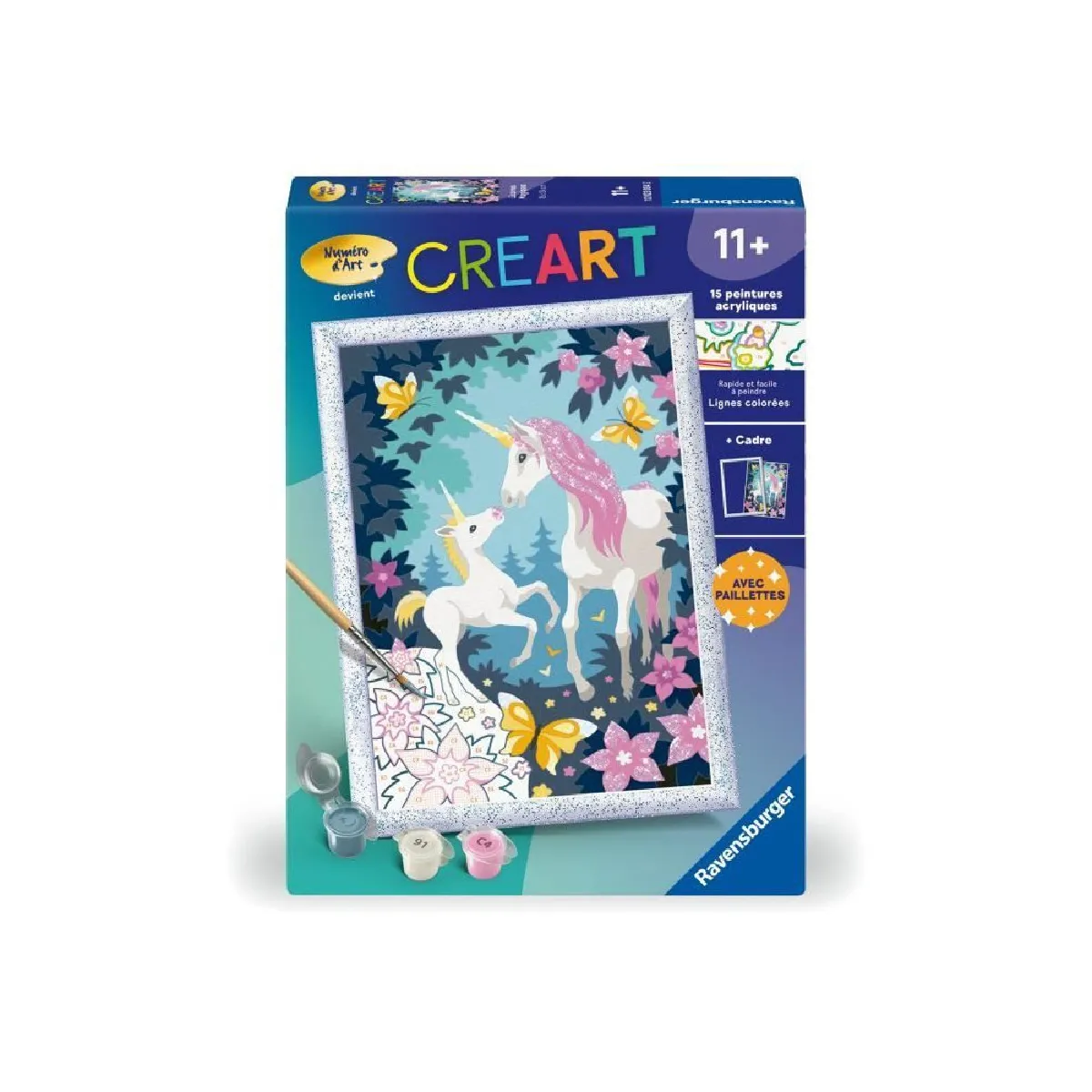 CreArt Kids 18x24cm Licornes magiques