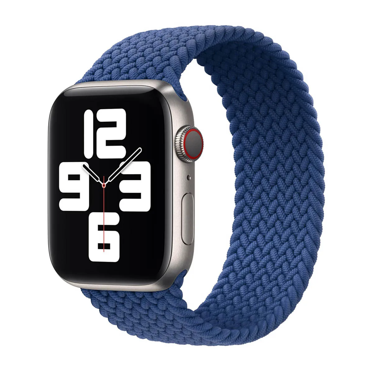 Bracelet Solo tressé pour Apple Watch 38404142 mm Taille 2 Atlantic