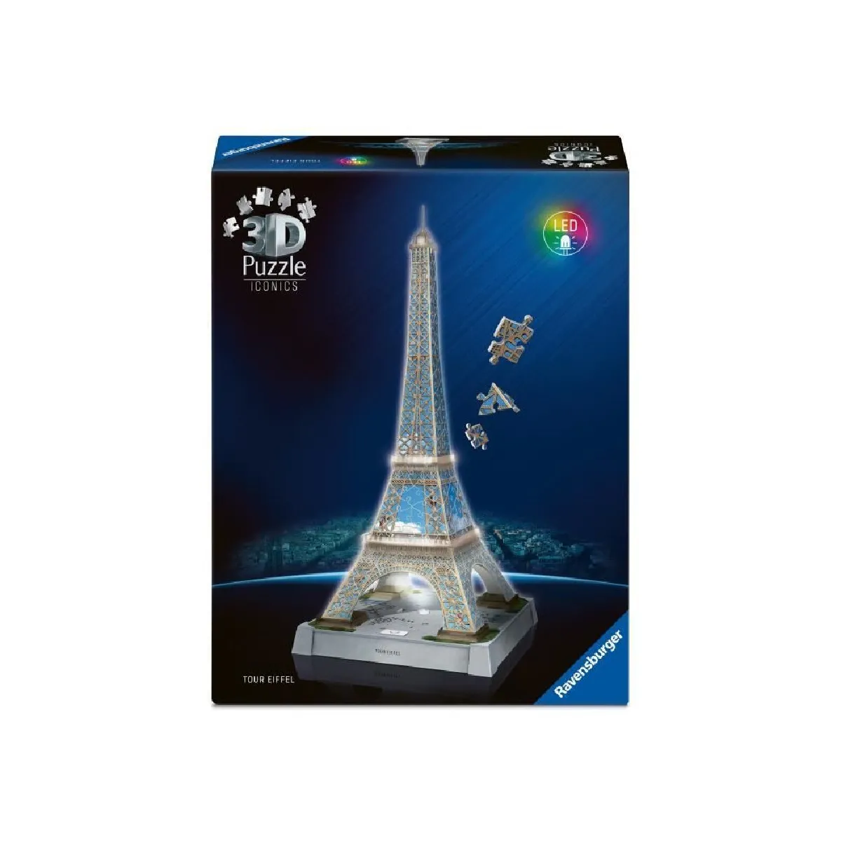 Puzzle 3D Iconics - Tour Eiffel illuminée