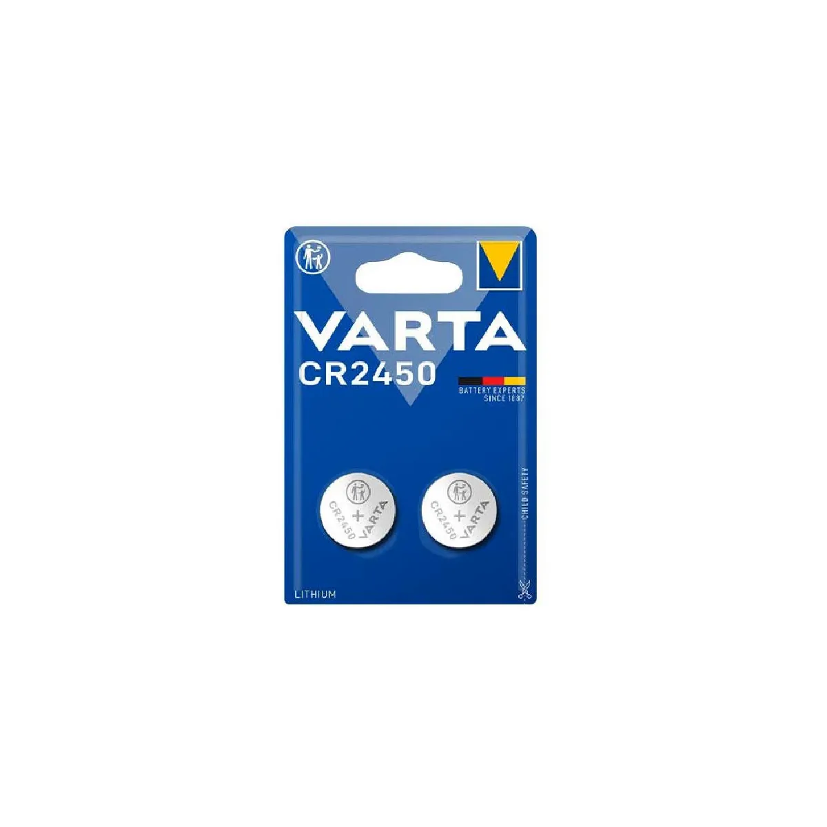 Varta CR2450 - vue 2