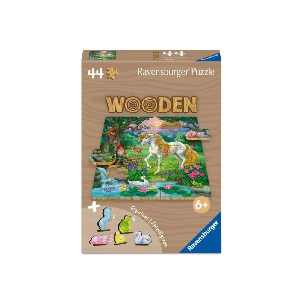 Puzzle 44 pièces en bois : Les licornes Ravensburger France - vue 5