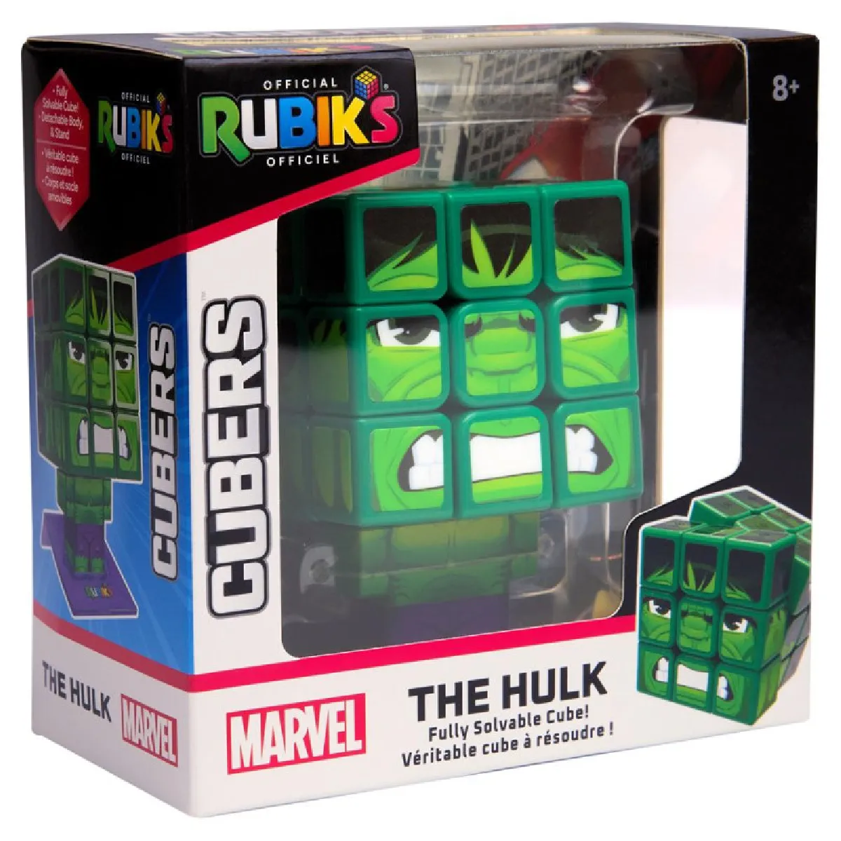 Rubiks Multicolore Casse Tête Rubik S Cubers Hulk - Neuf - Image 4