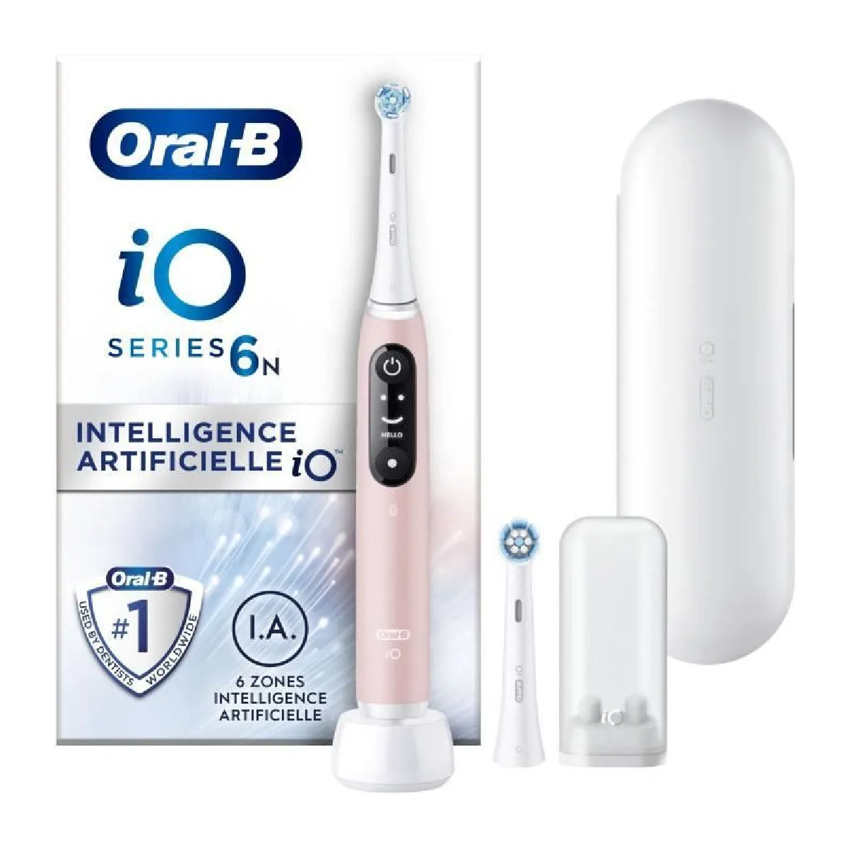 Brosses a dents - ORAL-B - iO6n Series - Pink Sand - Electrique