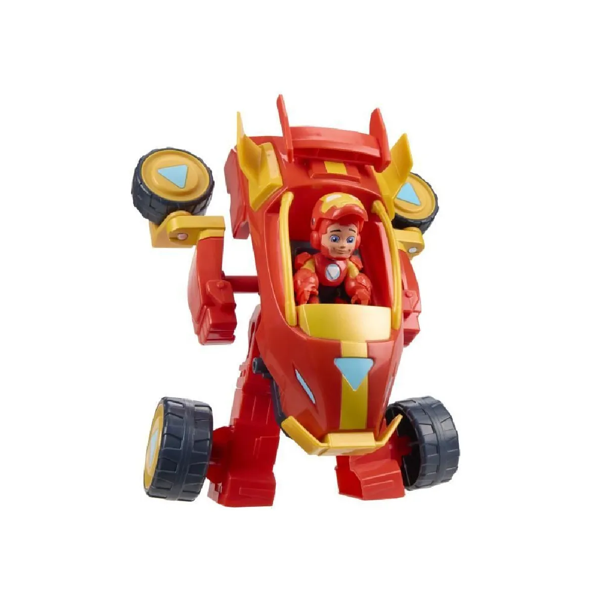 Armure mecha Iron Man et véhicule 2-en-1, Marvel Iron Man and his Awesome Friends, des 3 ans
