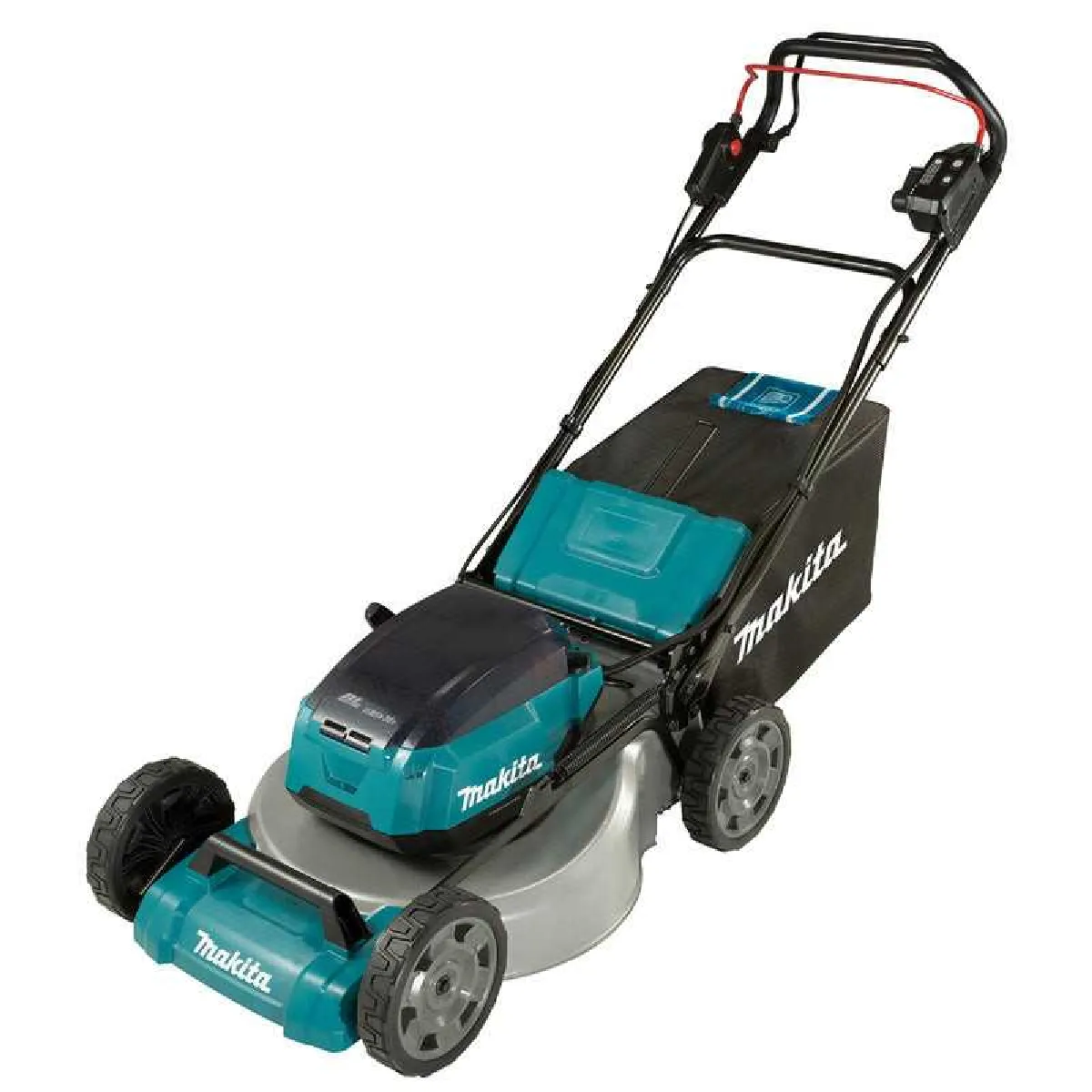 Tondeuse Makita DLM465PT4 – 36 V, Largeur de Coupe 38 cm, Guidon Pliable - vue 4
