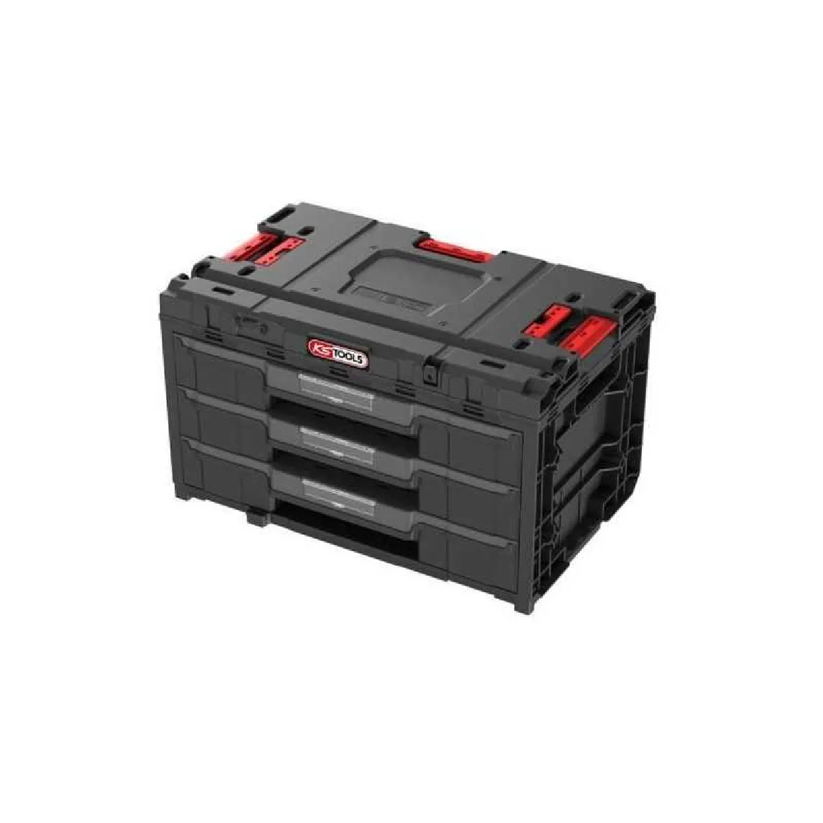 Ks Tools Caisse À Outils À 3 Tiroirs En Polypropylène - 13,5 L