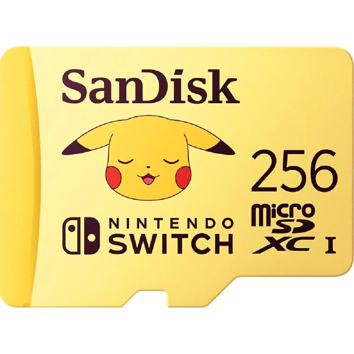 Carte mémoire micro SD Sandisk Nintendo Switch System Pokemon 256Go