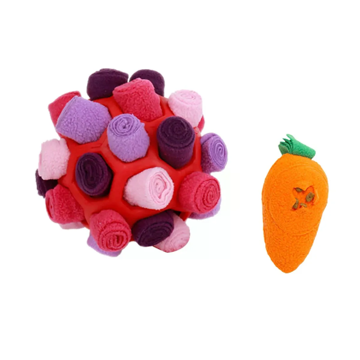 Meilleurs prix pour Balle reniflante pour chien brésilien, jouet interactif, portable, pour animaux de compagnie, encourage l'entraînement, jouet éducatif, bol pour chien~01833