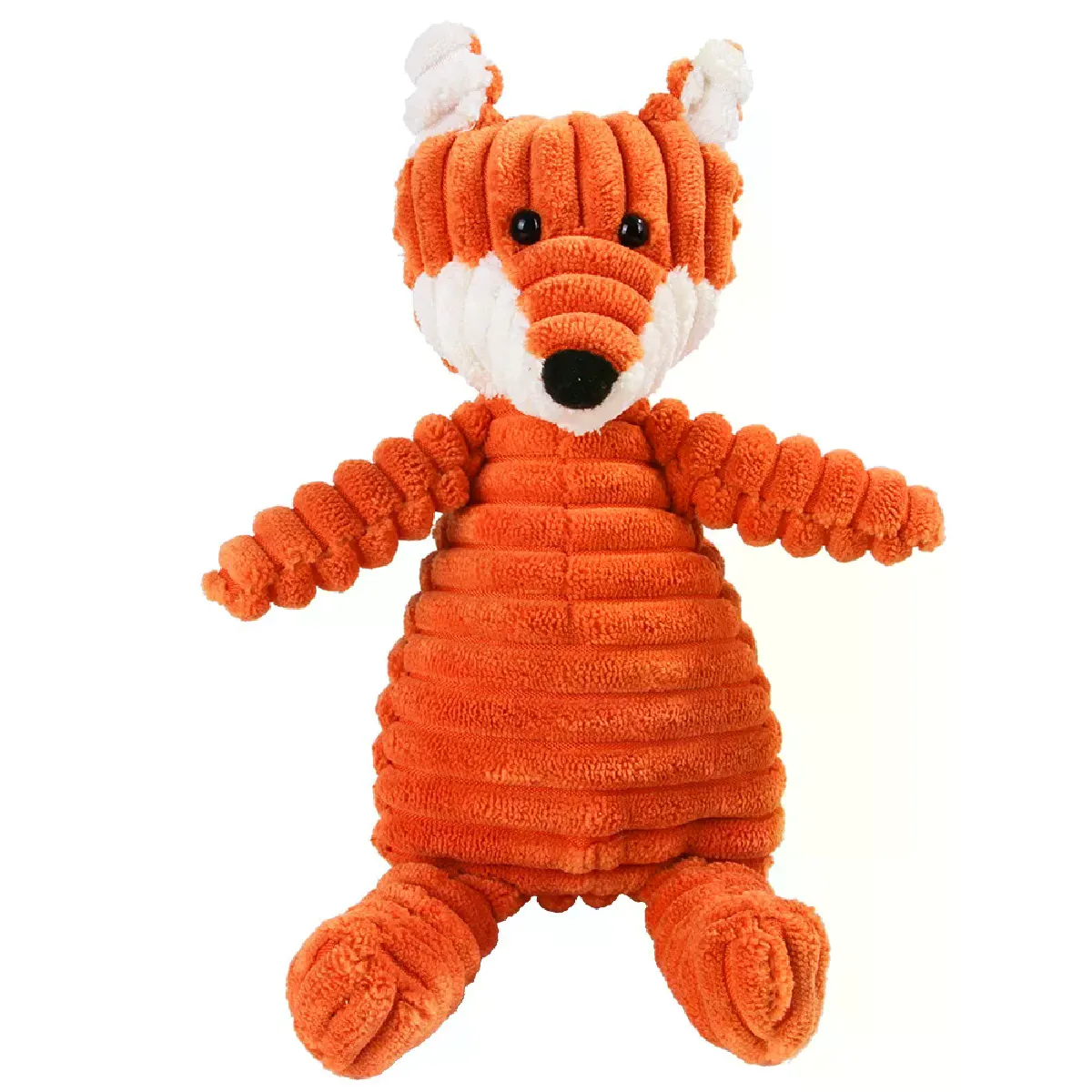 Comparer les prix de Jouet en peluche pour chien, jouet à mâcher, résistant à l'usure, couineur, mignon, en peluche, renard, jouet interactif pour chiot~00933
