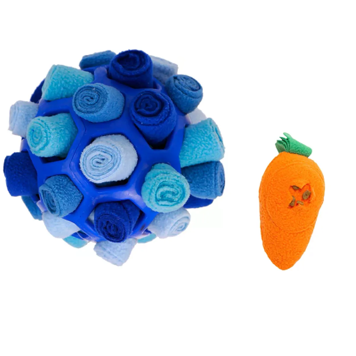 Meilleurs prix pour Balle reniflante pour chien brésilien, jouet interactif, portable, pour animaux de compagnie, encourage l'entraînement, jouet éducatif, bol pour chien~01831