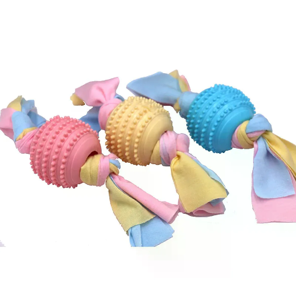 Comparer les prix de Jouet pour chien, boule molaire, dents propres pour petits chiens, chiots, jouets de dentition à mâcher, accessoires pour chien, jouets mignons en corde pour chiots, 1 pièce~01466