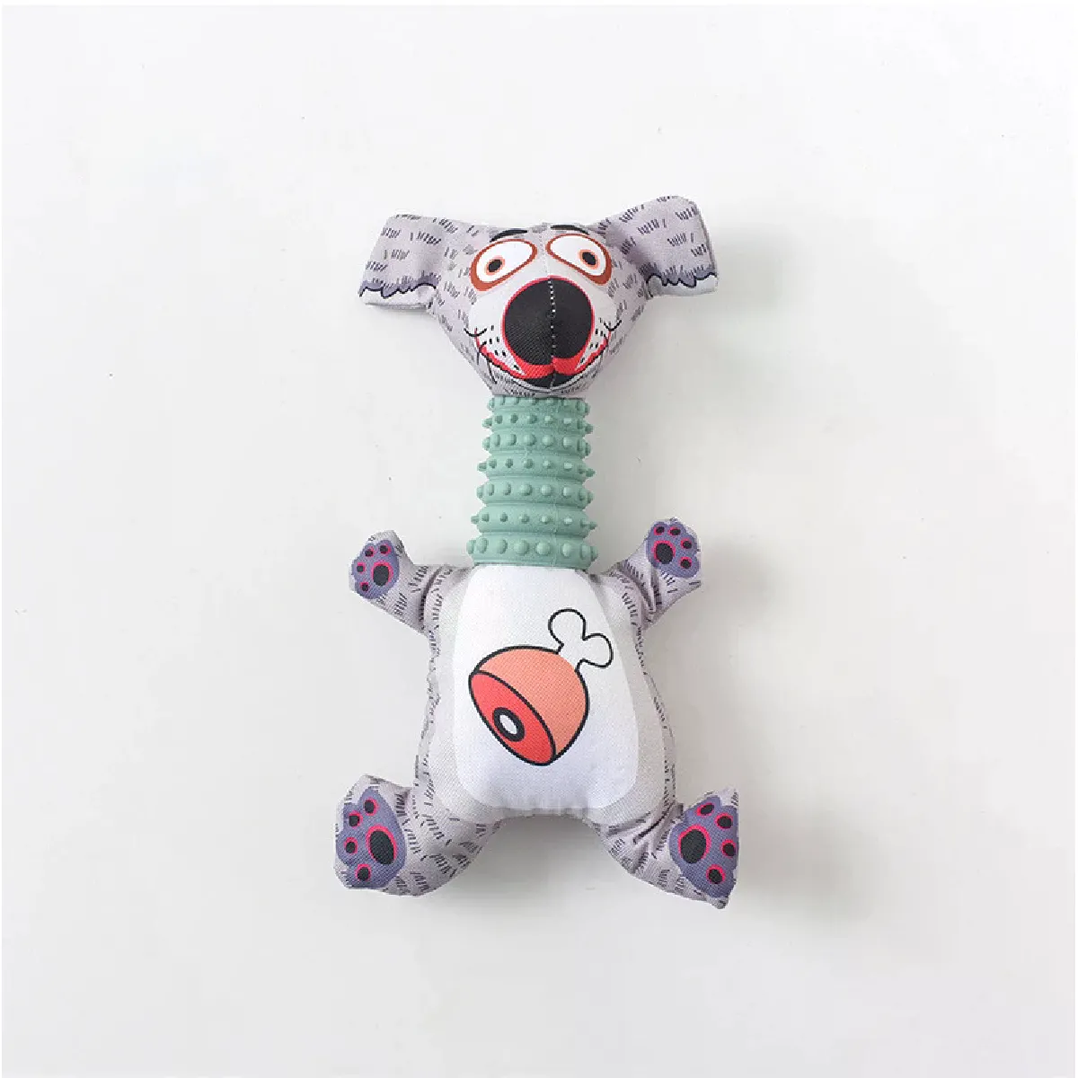 Comparer les prix de Jouet en peluche pour chat et chien, puzzle, animaux mignons, résistant aux morsures, interactif, couineur, nettoyage des dents, jouet à mâcher, fournitures pour animaux de compagnie~01096