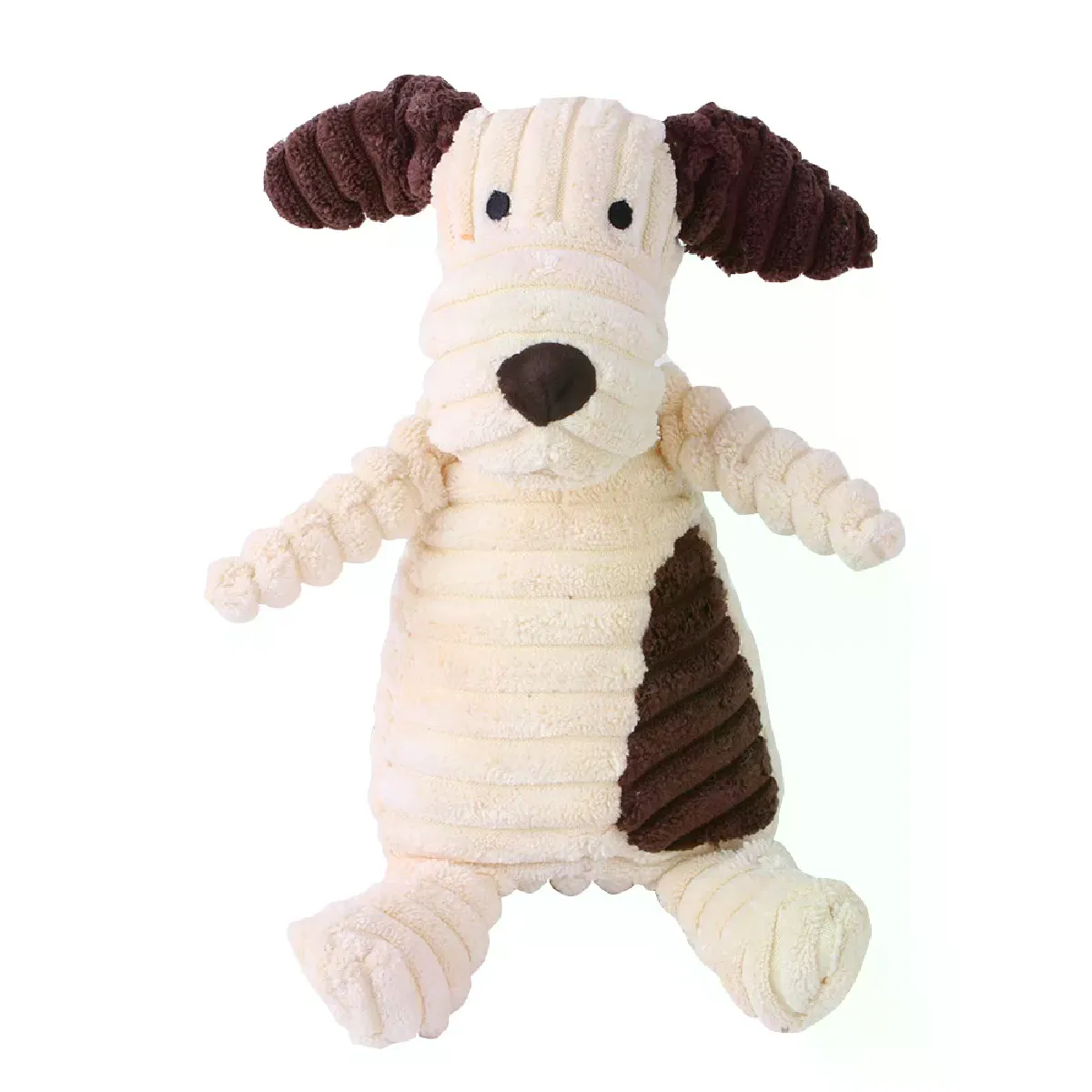 Comparer les prix de Jouets en peluche pour chiens en forme d'animaux, jouets couineurs résistants aux morsures, jouets en velours côtelé pour petits et grands chiens, accessoires de dressage pour chiots~01171