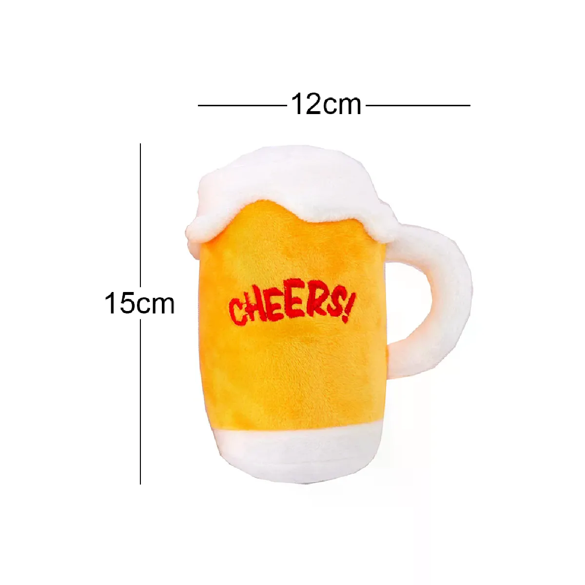 Meilleurs prix pour Jouets créatifs pour chiens, bouteille de vin cocktail, jouets en peluche pour animaux de compagnie remplis de champagne, jouet en forme de nourriture, couineur résistant aux morsures, fournitures pour animaux de compagnie~00661